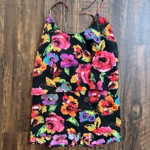 Paper Crane Floral Tank Top